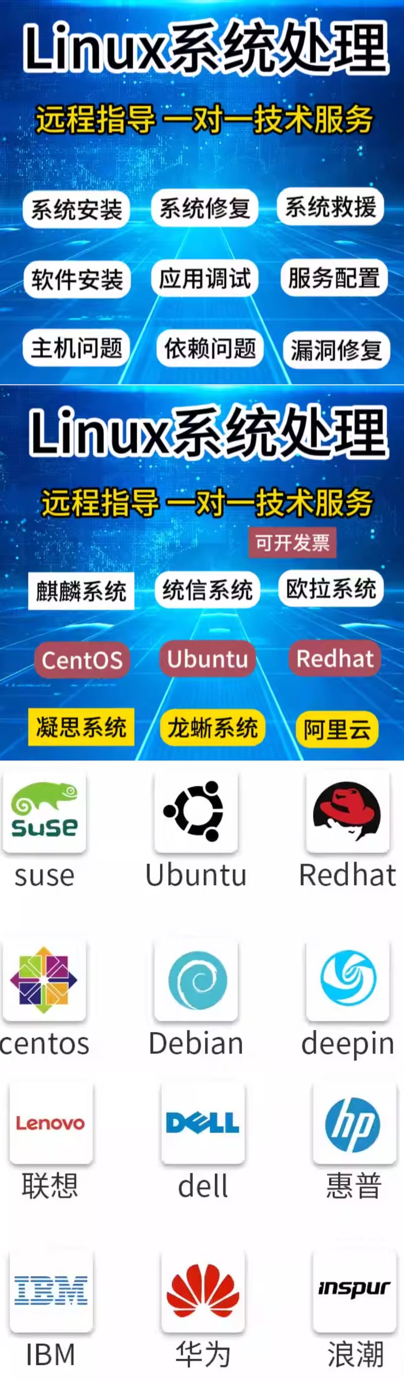 linux系统问题解决修复软件安装故障技术支持